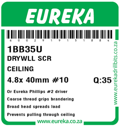 1BB35 - Ceiling Screw -1BB35_Label_T